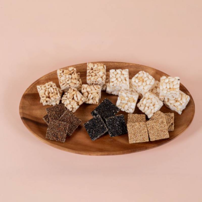 강릉부일한과,강릉부일한과 모닝정 한입강정 혼합 10봉지 1세트 무설탕 간식